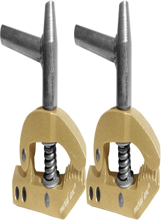 مشبك لحام يدوي ثقيل التحمل من نوع Metal Arc ISI بقوة 600 أمبير، ST1BB6 (عبوة من قطعتين) - Image 1